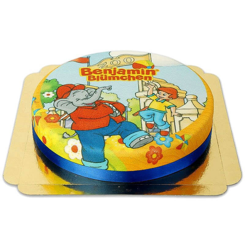 Benjamin Blümchen cake with Otto!