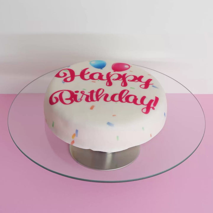 Happy Birthday Cake PINK