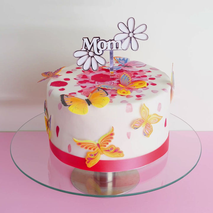 Deluxe Mother’s Day Cake with Cake Topper