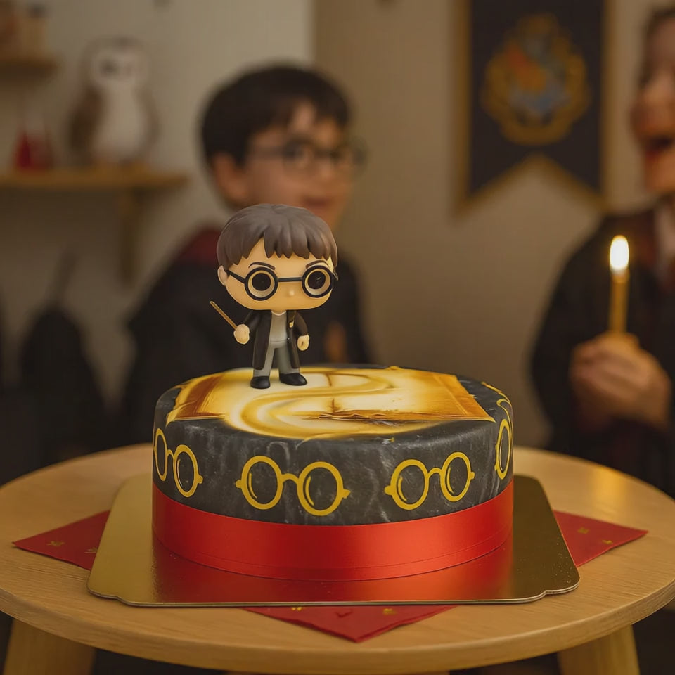 Harry Potter® on a magic cake