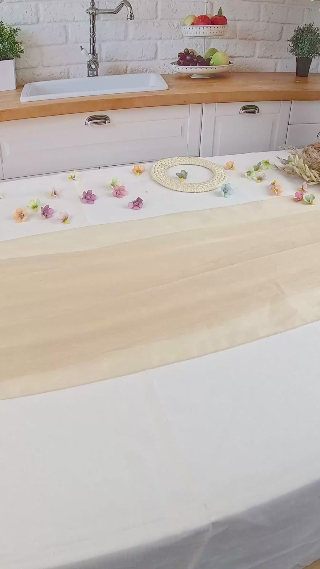 White Cake with Cake Ribbon