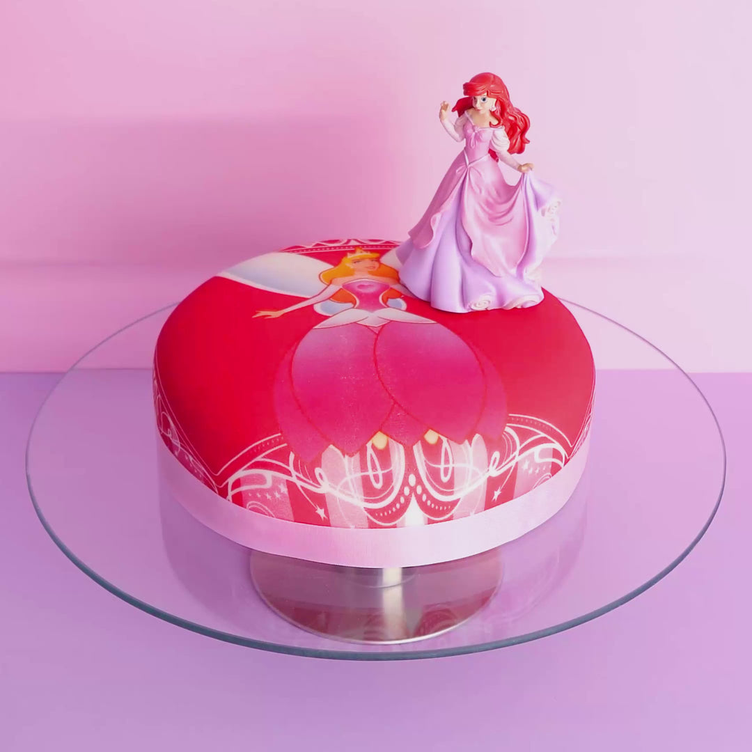 Princess cake with Ariel® figure