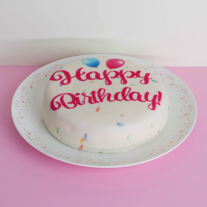 Happy Birthday Cake PINK