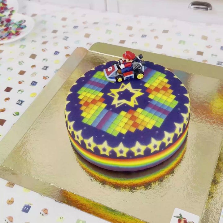 Mario Kart® on Star Track Cake