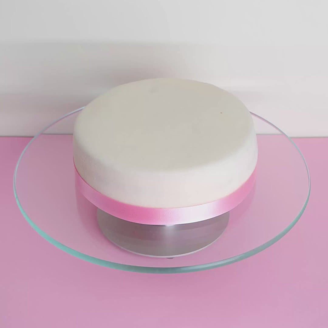 White Cake with Cake Ribbon