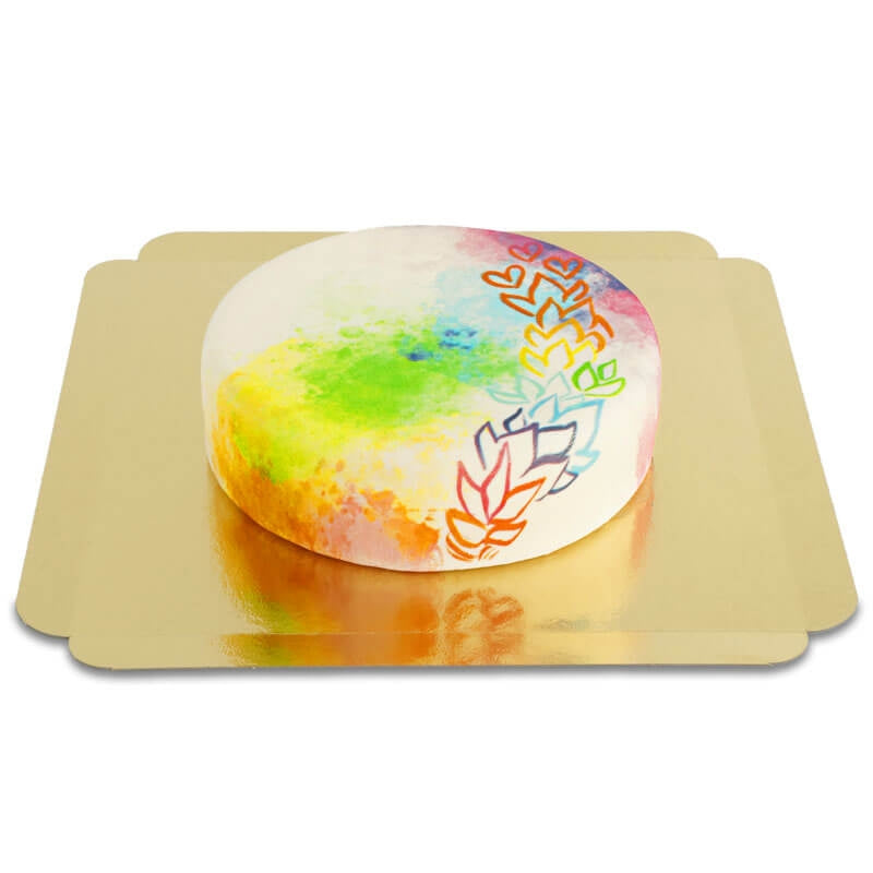 Fancy Splashes Cake