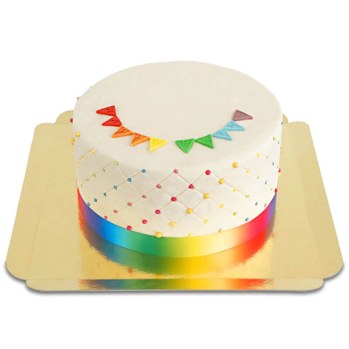 Pride Deluxe Cake – double height