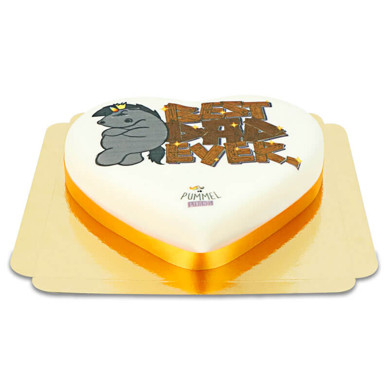 Pummeleinhorn – Grummeleinhorn “Best Dad Ever” Heart Cake