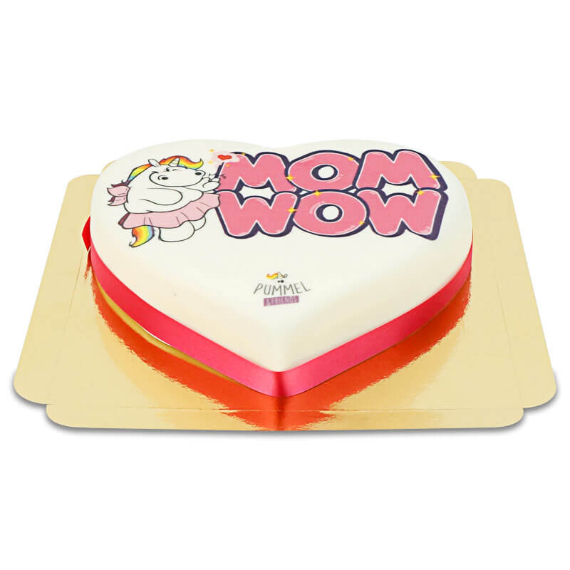 Pummeleinhorn – Pummelfee “Mom Wow” Heart Cake