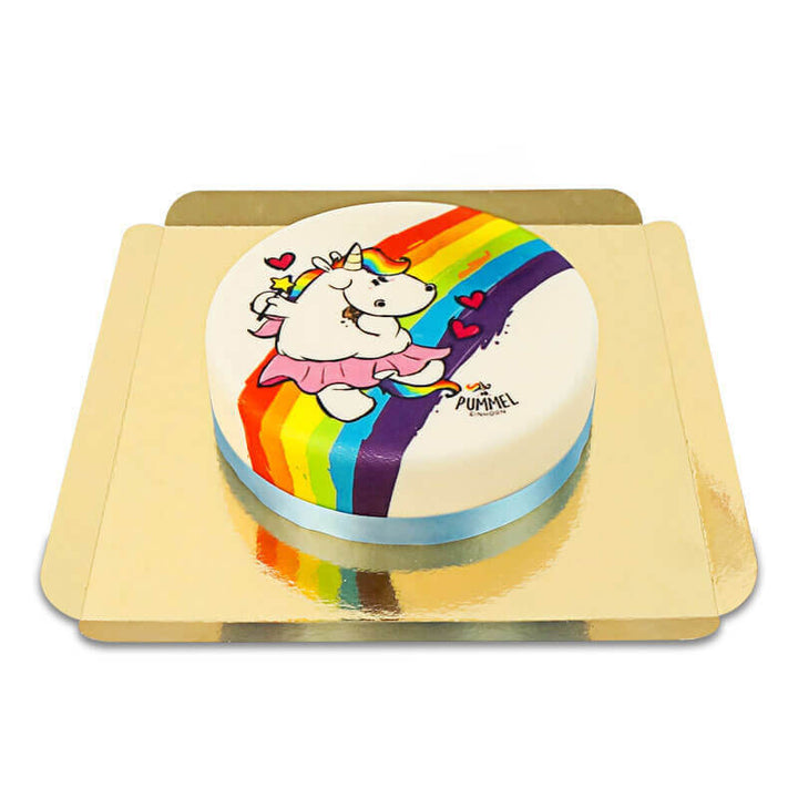 Pummeleinhorn Rainbow Cake