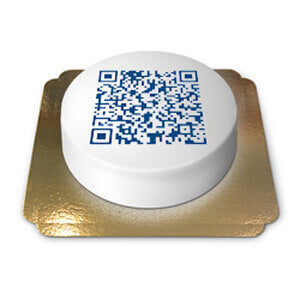 QR code cake