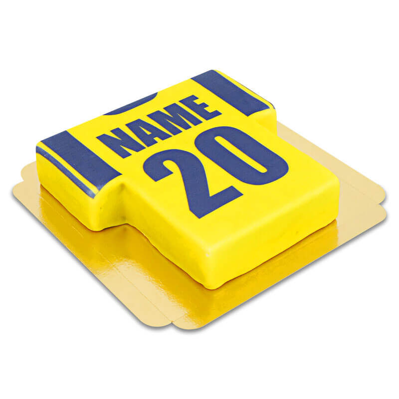 Riad Jersey Cake Yellow-Blue