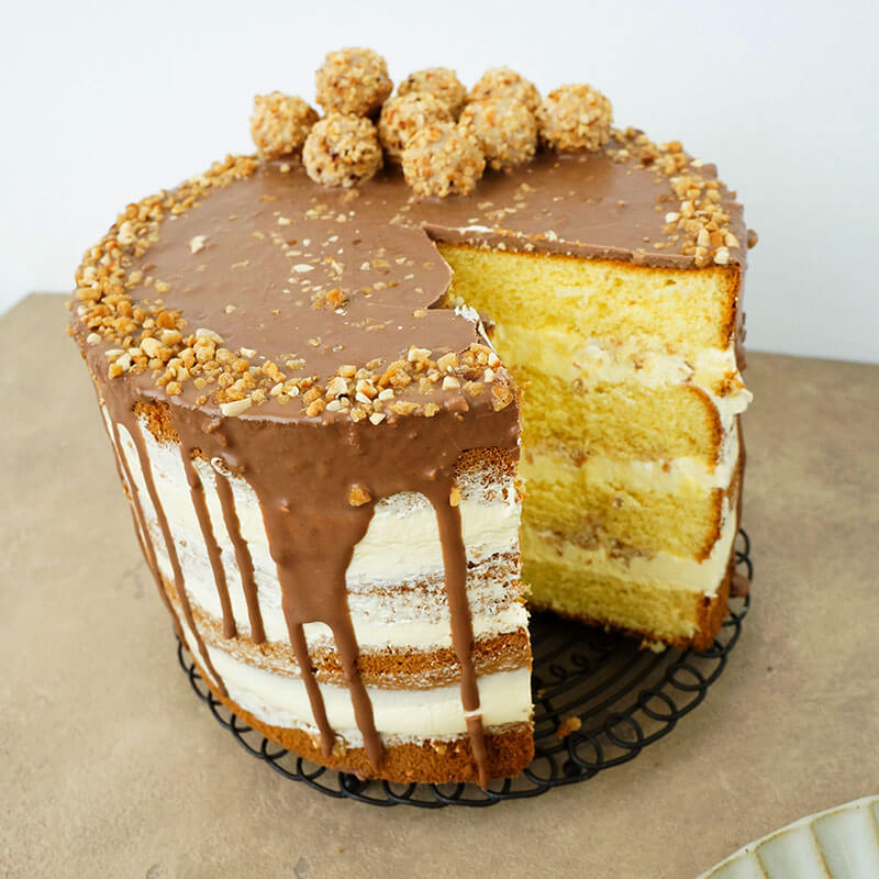 Cake with GiOTTO® balls