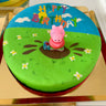 Peppa Pig birthday cake
