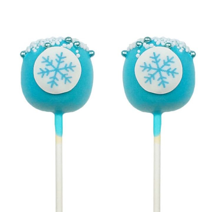 Snowflake Cake Pops (12 pieces)