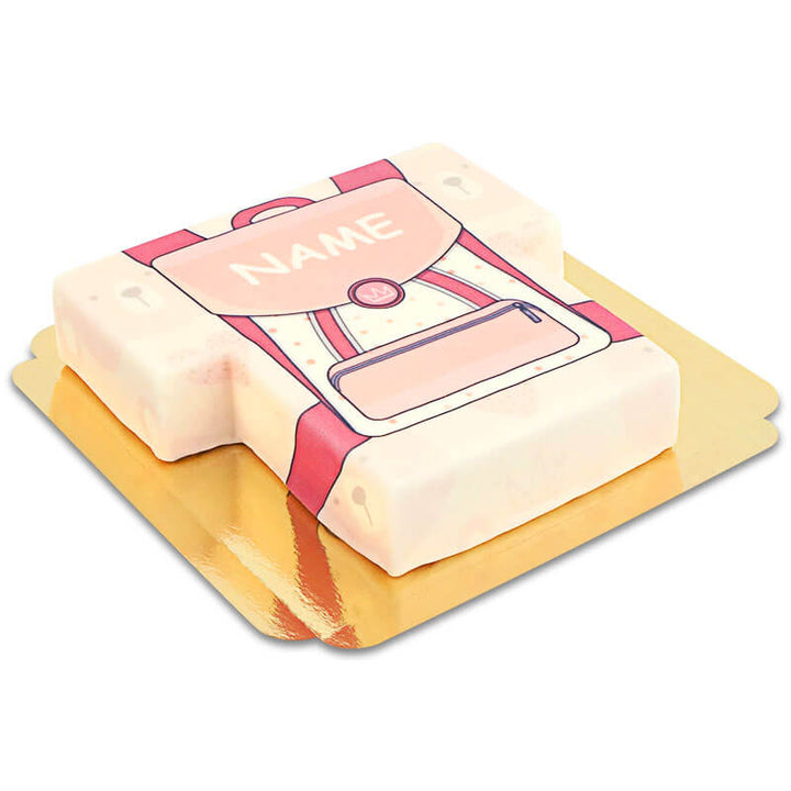 Pink School Bag Cake