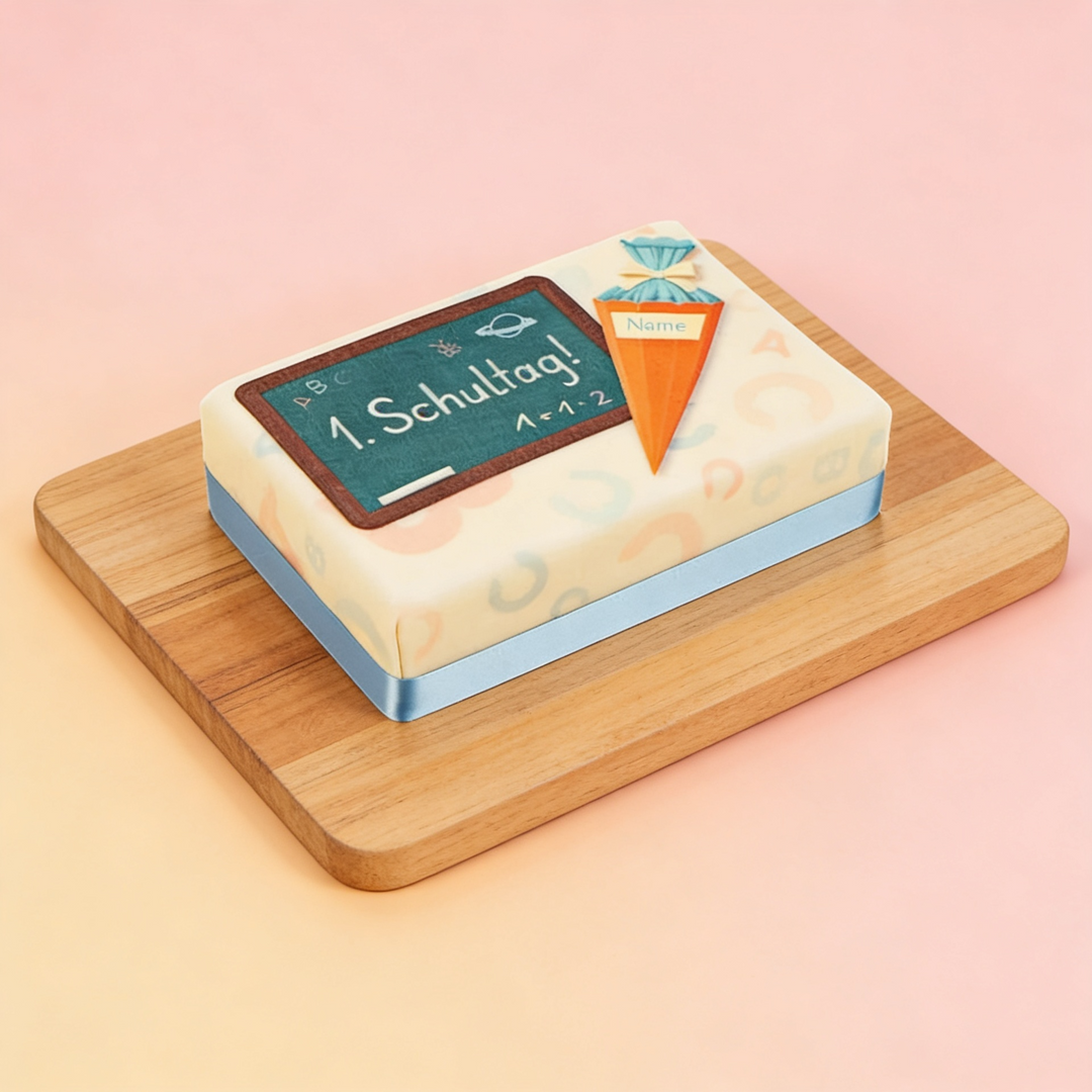 School Blackboard Cake
