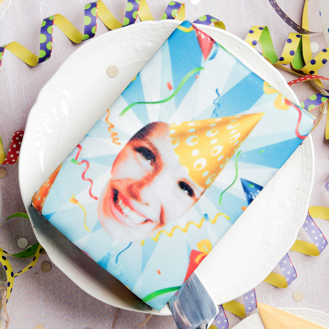 Birthday, Face Cake