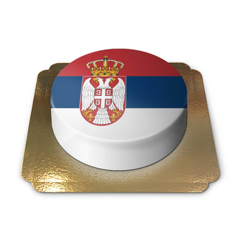 Serbia cake