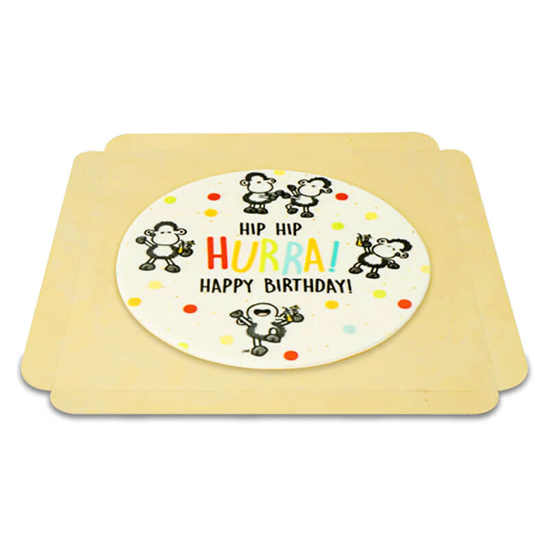 Sheepworld - Hip Hip Hurrah Cake Topper
