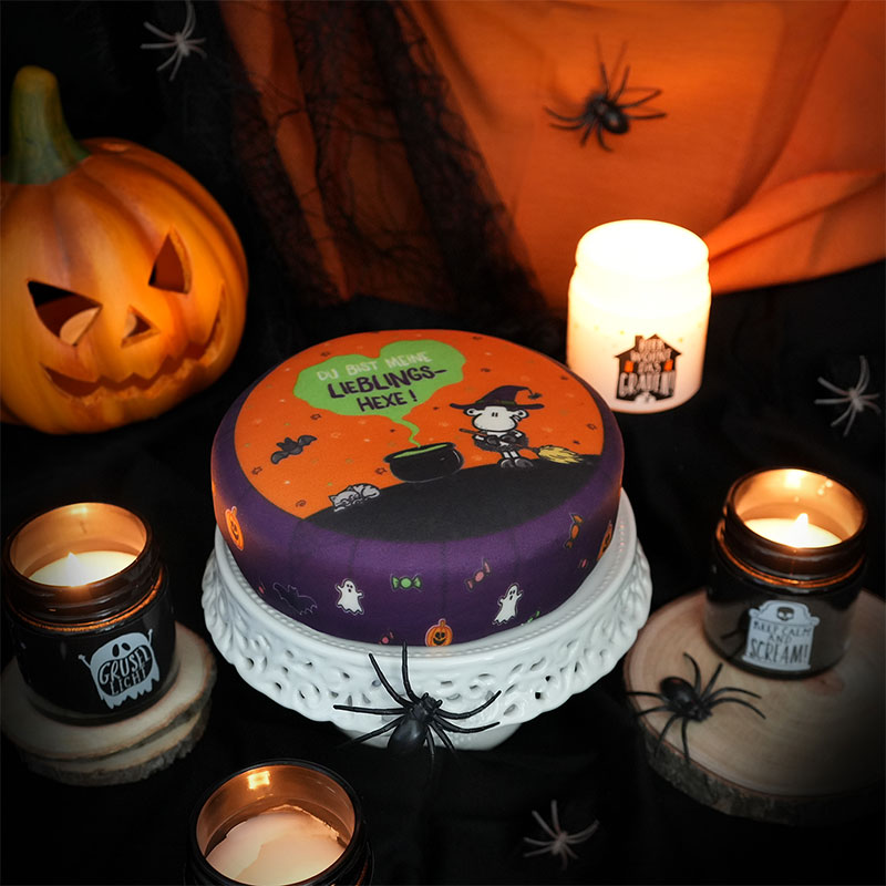 Sheepworld Halloween Cake