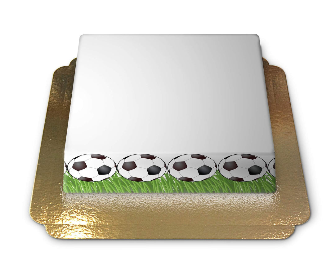 Football-themed photo cake