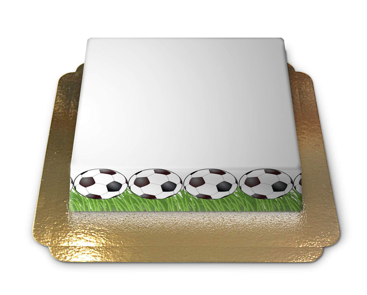 Football-themed photo cake