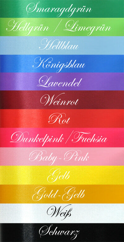 Double-digit cakes, various colours