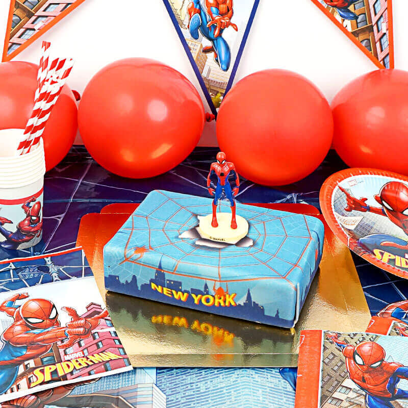 Spider-Man® party set incl. cake
