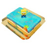 SpongeBob® on an ocean-themed cake