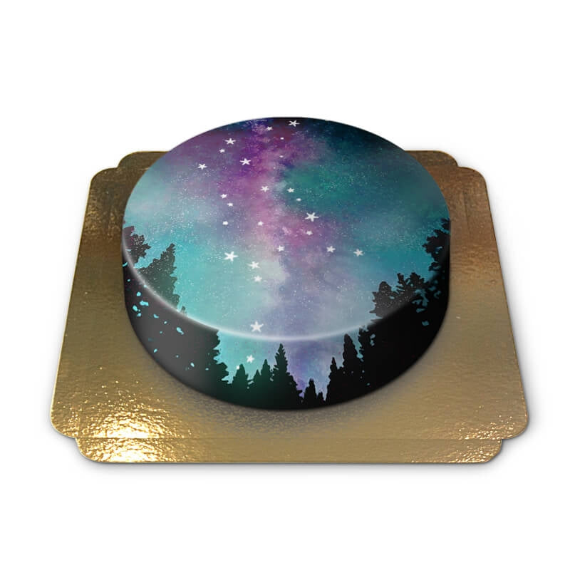 Night Sky Cake