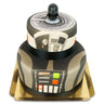 Darth Vader® on a two-tier space station cake