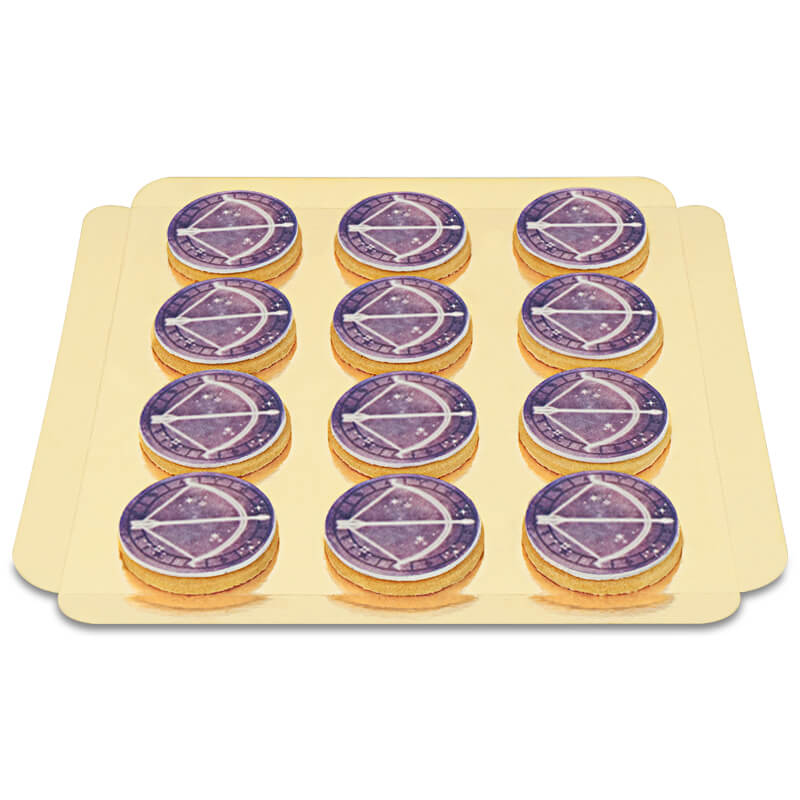 Zodiac Sagittarius biscuits (12 pieces)
