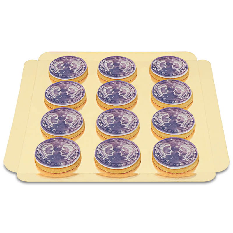 Zodiac Sign Gemini Biscuits (12 pieces)