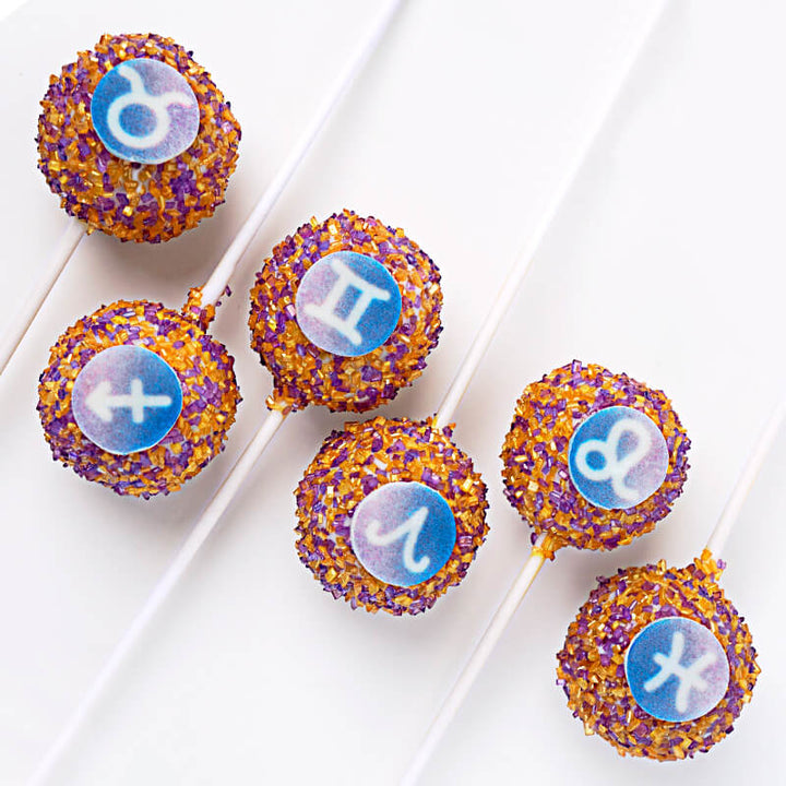 Zodiac sign cake pops (12 pieces)