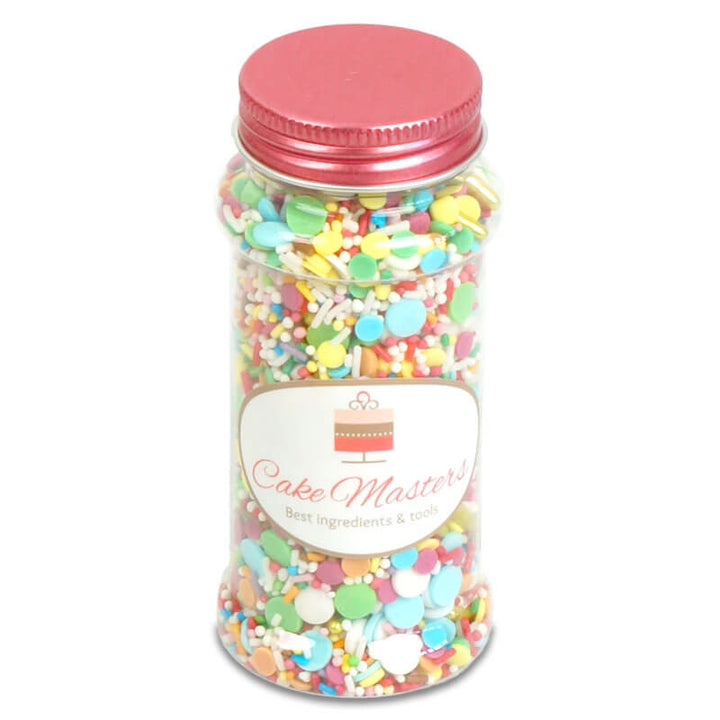 Colourful Birthday Sugar Decorations 80g