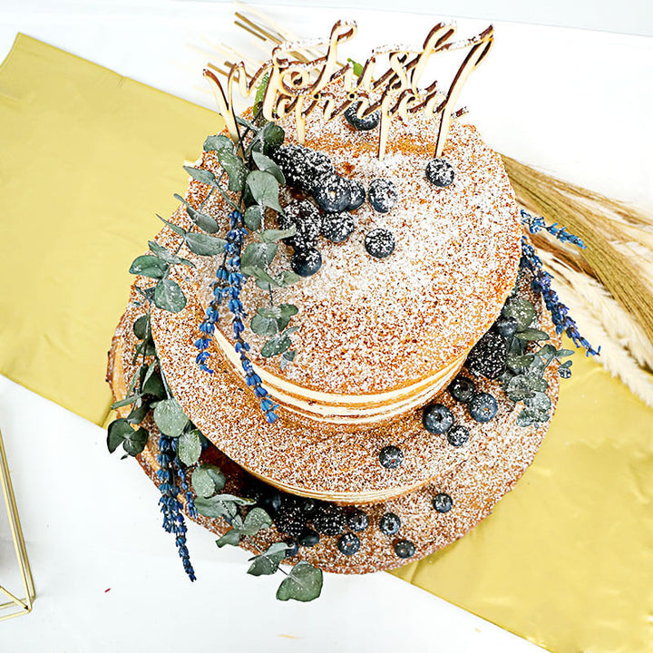 Dried Flower Decoration Set – Eucalyptus and Lavender in Purple-Blue