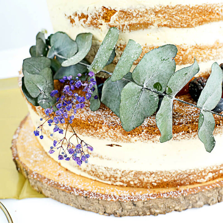 Naked Cake wedding cake – vanilla/raspberry