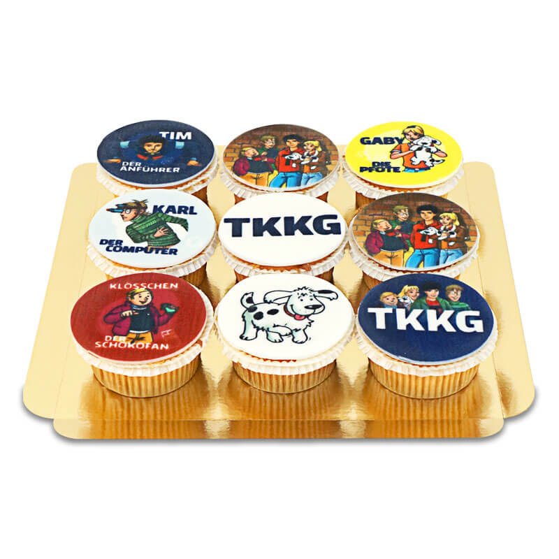 TKKG Cupcakes (9 pieces)