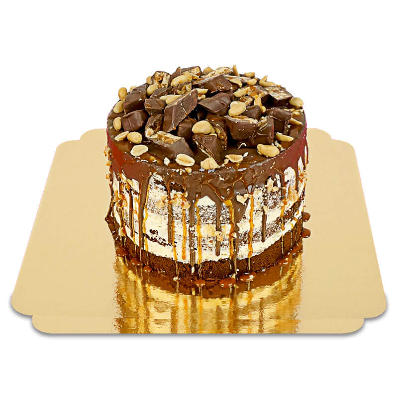 Cake with Snickers® bars