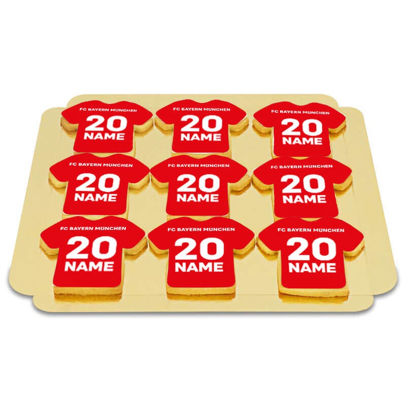 FC Bayern Munich Jersey Biscuits