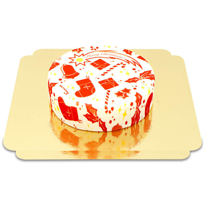 Wrapping Paper Cake "Christmas"