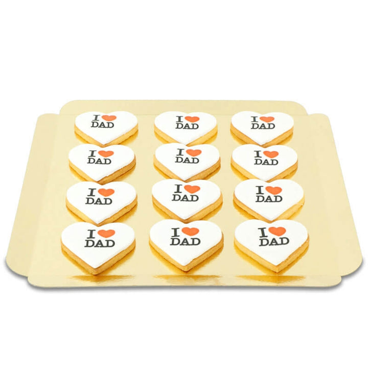 I Love Dad biscuits (12 pieces)