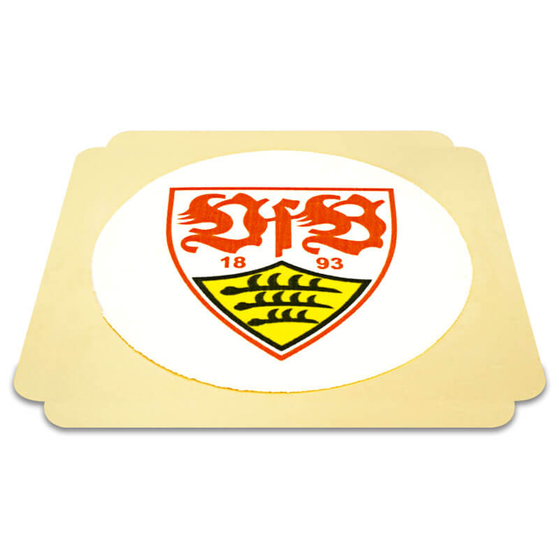 VfB Stuttgart cake topper, 22cm