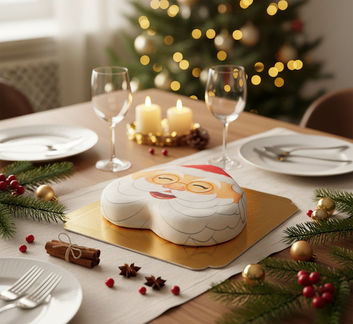 Santa Claus cake
