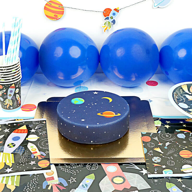 Space Party Set incl. Cake