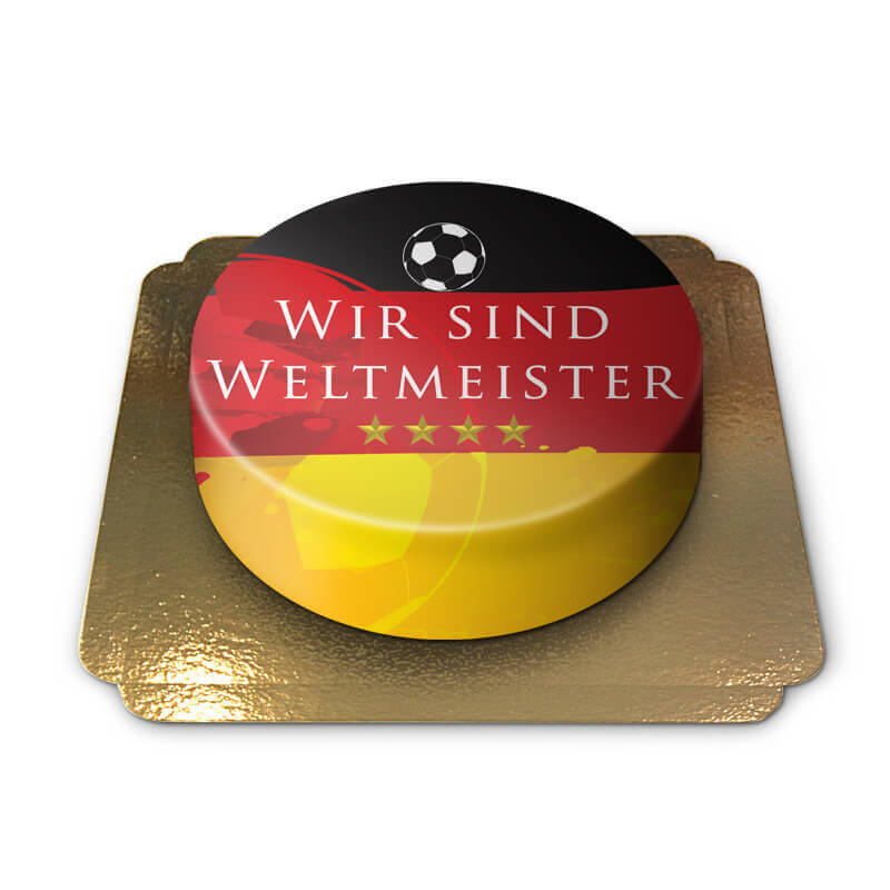 WE ARE WORLD CHAMPIONS Cake
