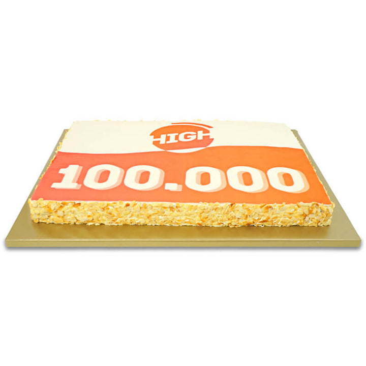 Logo cake XL – 60 x 40 cm