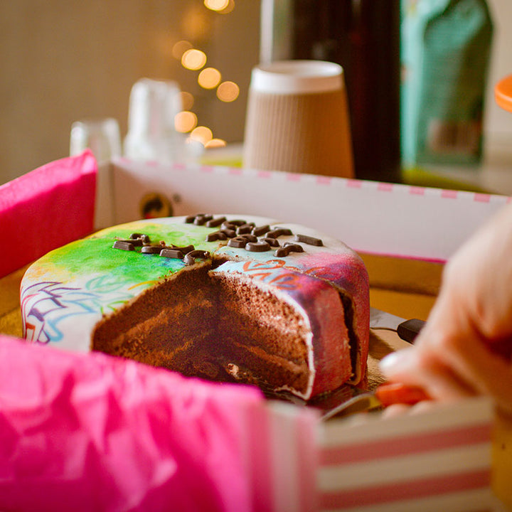 Fancy Splashes Cake