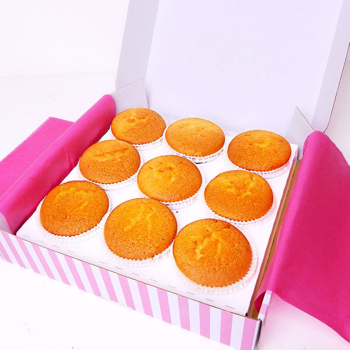Lemon muffins, 9 pieces